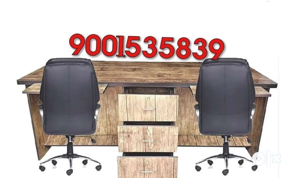 Office table chair set hot sale