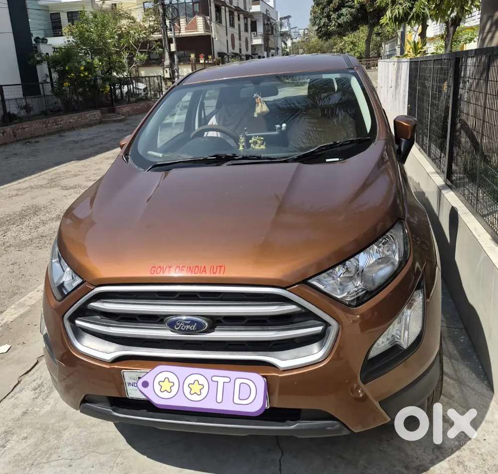 Ford Ecosport 2020 Petrol Manual(single Handed Govt Official Car)