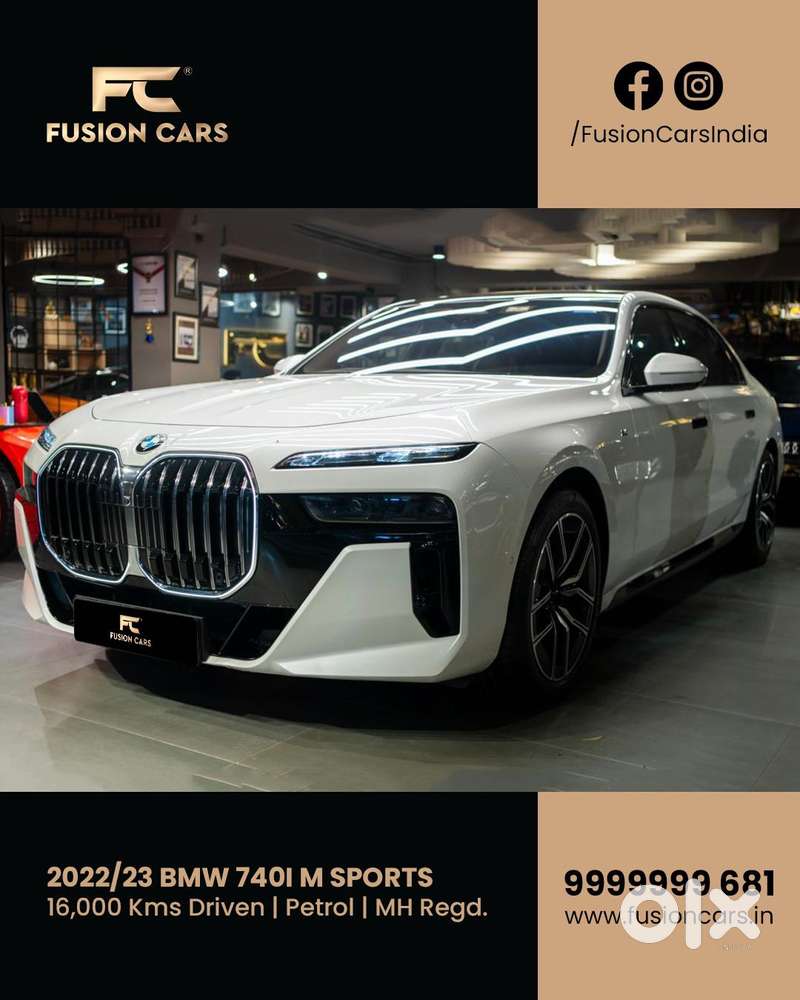 Bmw 7 Series 740i M Sport Petrol Automatic, 2023, Petrol