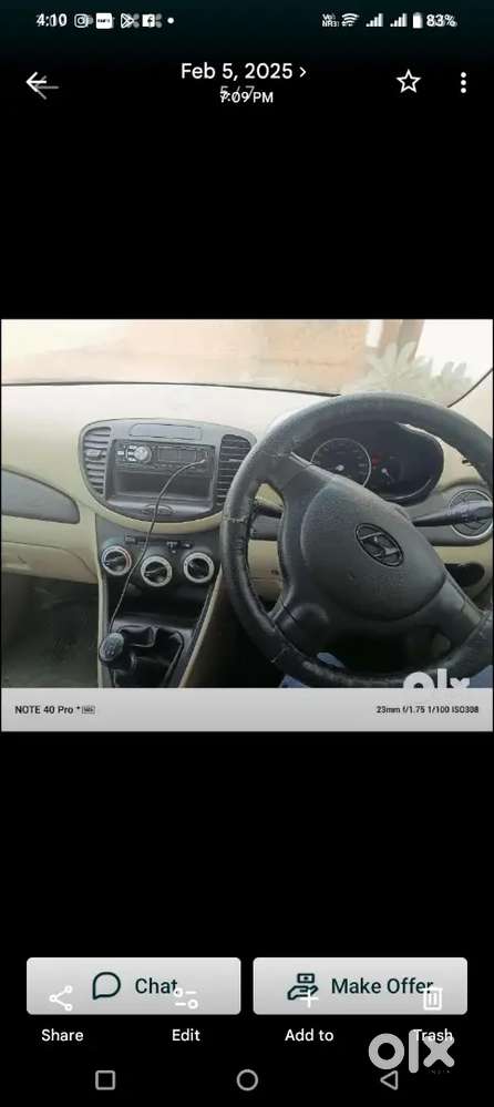 Hyundai I10 2009 Cng & Hybrids 74000 Km Driven