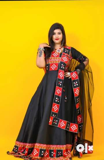 Sambalpuri long outlet gown