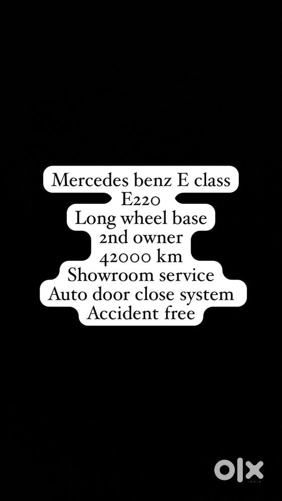 Mercedes-benz E-class E220d Lwb, 2019, Diesel