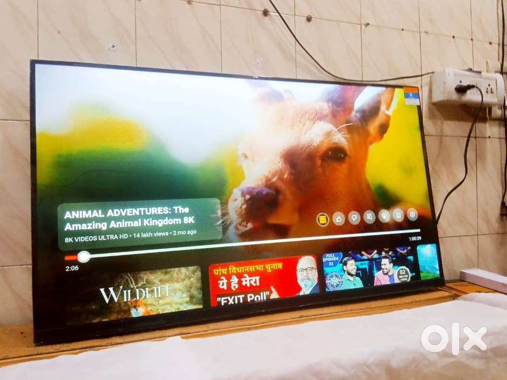 42 INCHES SMART ANDROID LED TV AVA USB HDMI PORTS INBUILT TVs, Video