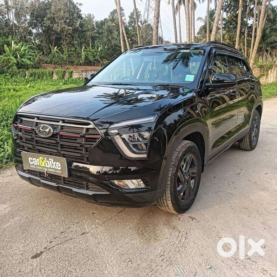 Hyundai Creta 1.5 S Plus Knight Petrol, 2022, Petrol