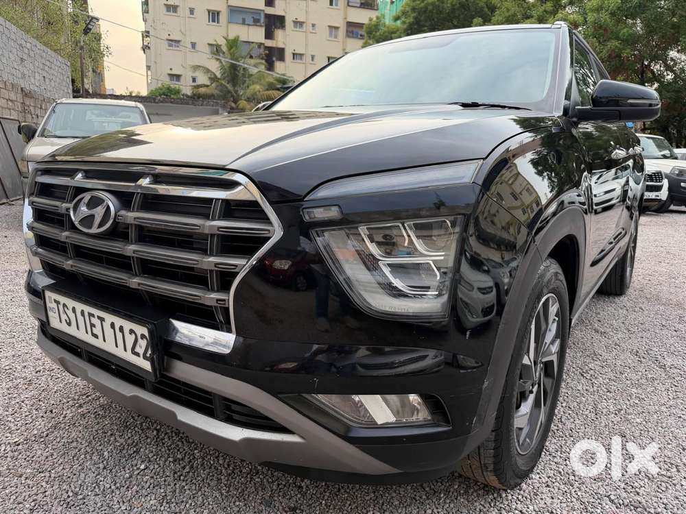 Hyundai Creta Sx (o) 1.5 Diesel Automatic Knight Dual Tone, 2021, Di..