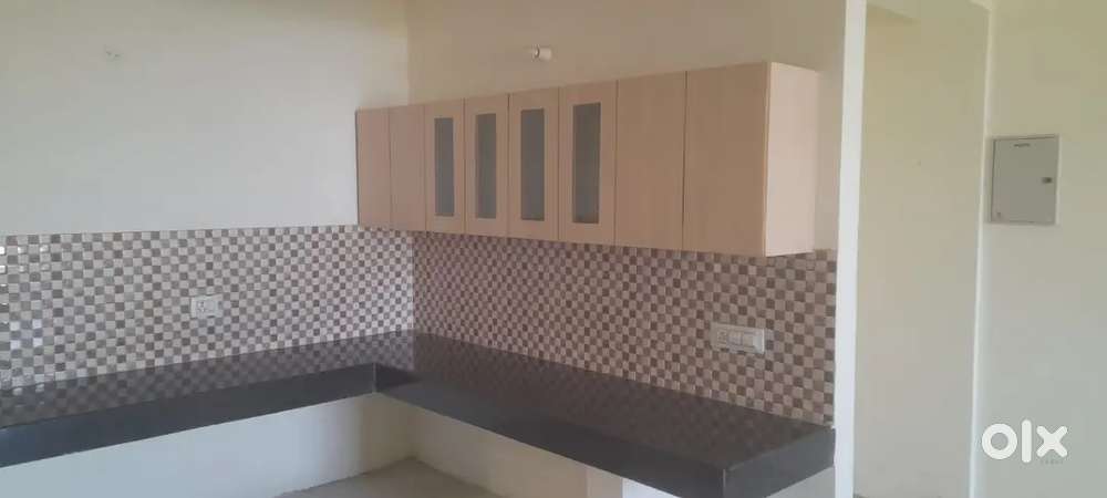 2BHK semi furnished apartment in society