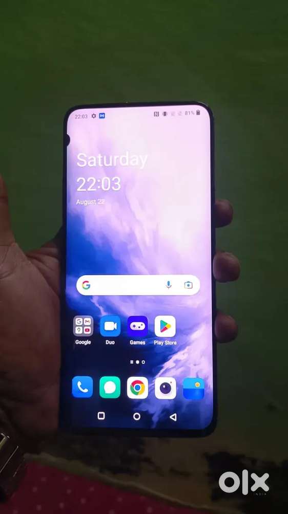 One plus 7 Pro 4G 8/256 GB touch glass crack and black dot on display
