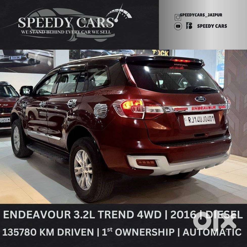 Ford Endeavour 3.2 Titanium 4x4 At, 2016, Diesel