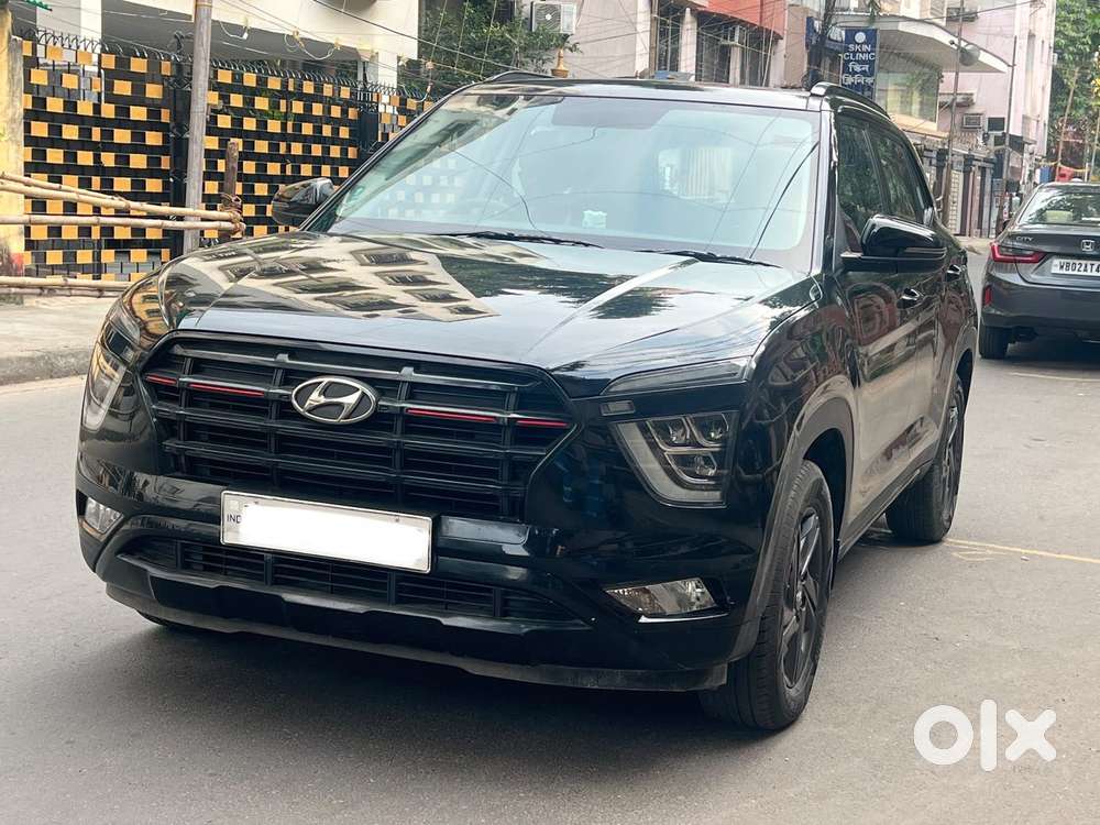 Hyundai Creta 1.5 S Plus Knight Petrol Dual Tone, 2022, Petrol