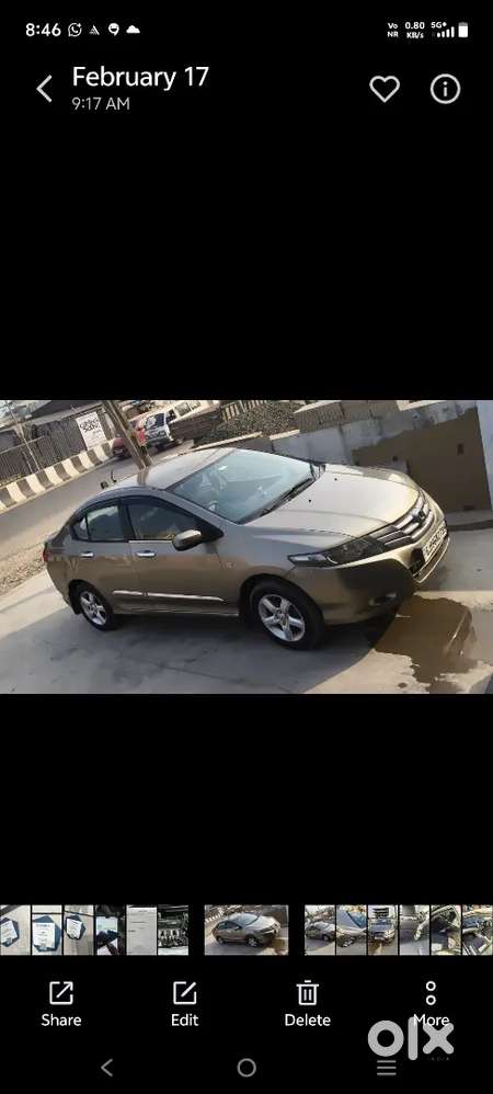 Honda City 2010 Car Variant