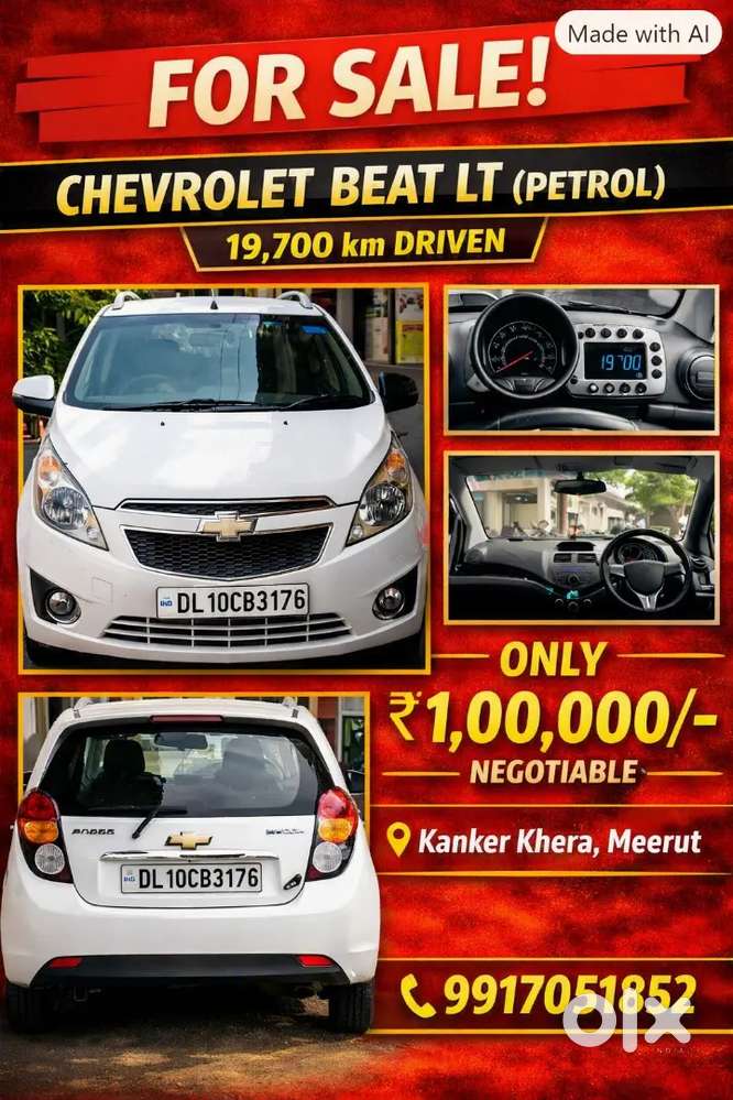 Chevrolet Beat Lt Petrol 2011