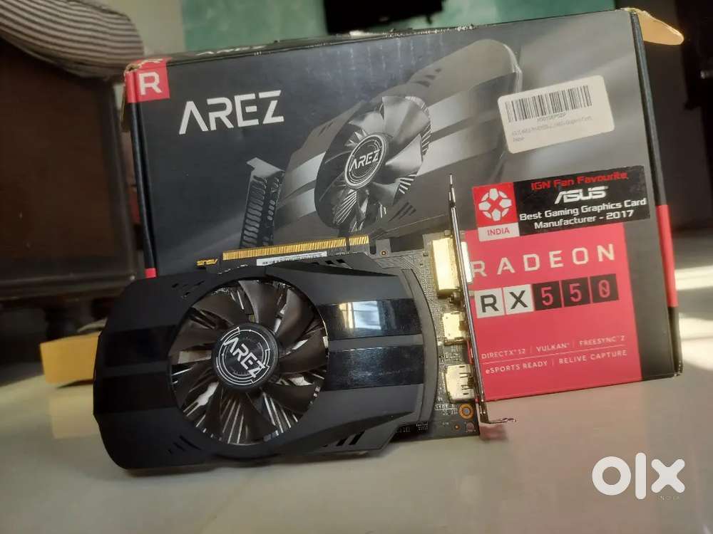 GRAPHIC CARD ASUS AREZ Phoenix Radeon RX 550 (2GB GDDR5)
