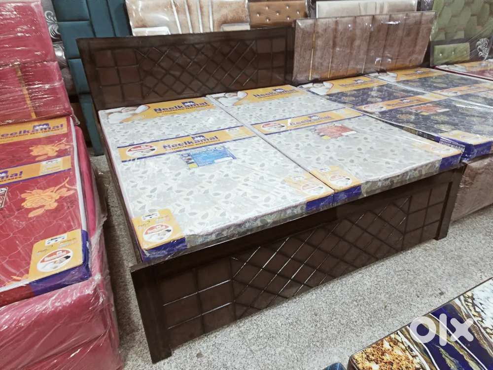 Brand new wooden double bed box bed in Dwarka Beds & Wardrobes