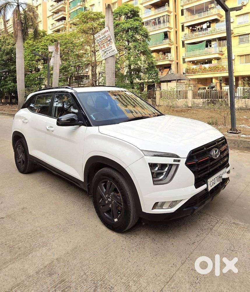 Hyundai Creta 1.5 S Plus Knight Petrol Dual Tone, 2023, Petrol