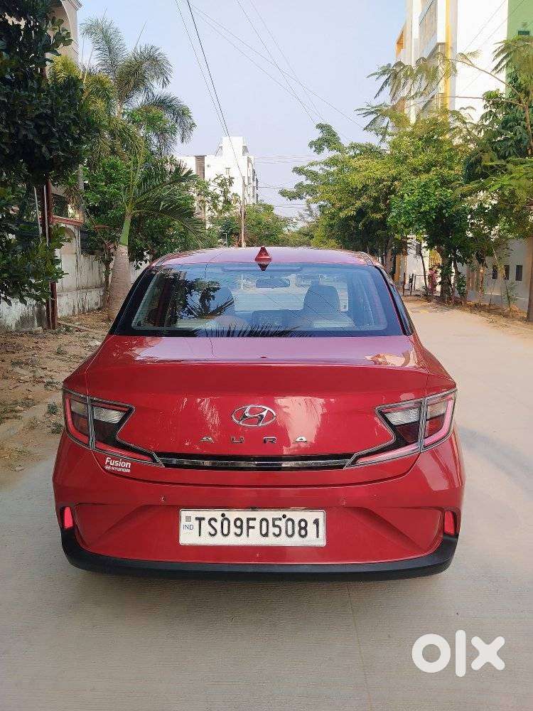 Hyundai Aura Sx (o) Manual, 2021, Petrol