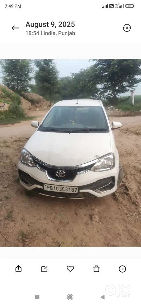 Toyota Etios Liva 2016 Car