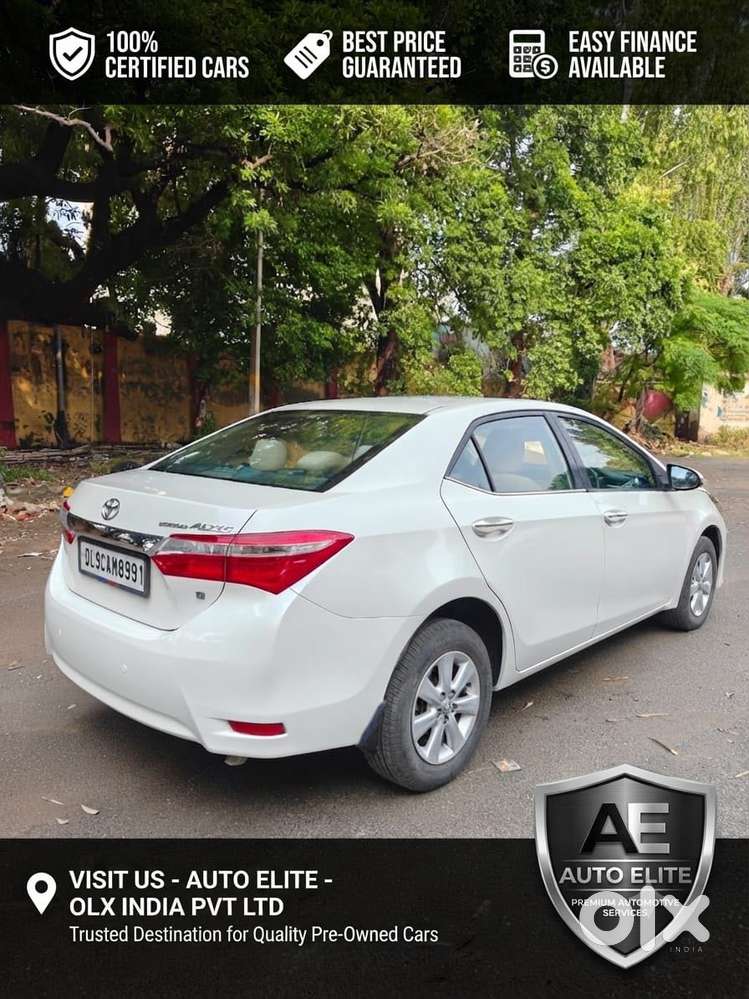 Toyota Corolla Altis G At, 2017, Petrol