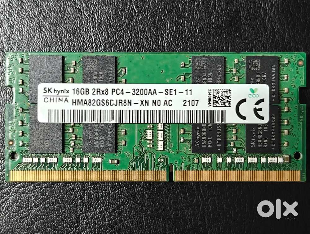 SK Hynix 16GB DDR4 3200MHz Laptop RAM (Unused Pull-Out OEM