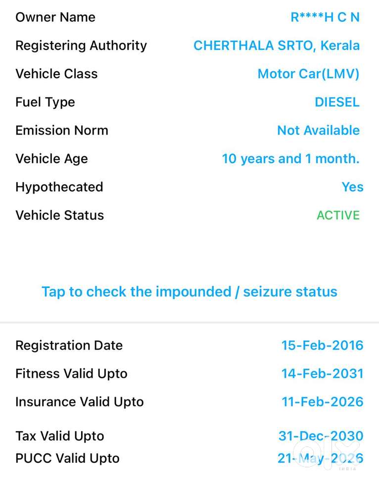 Ford Figo Aspire 1.5 Tdci Trend, 2016, Diesel