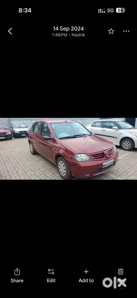 Mahindra Renault Logan 2008 Diesel,new Tyres After Market Screen