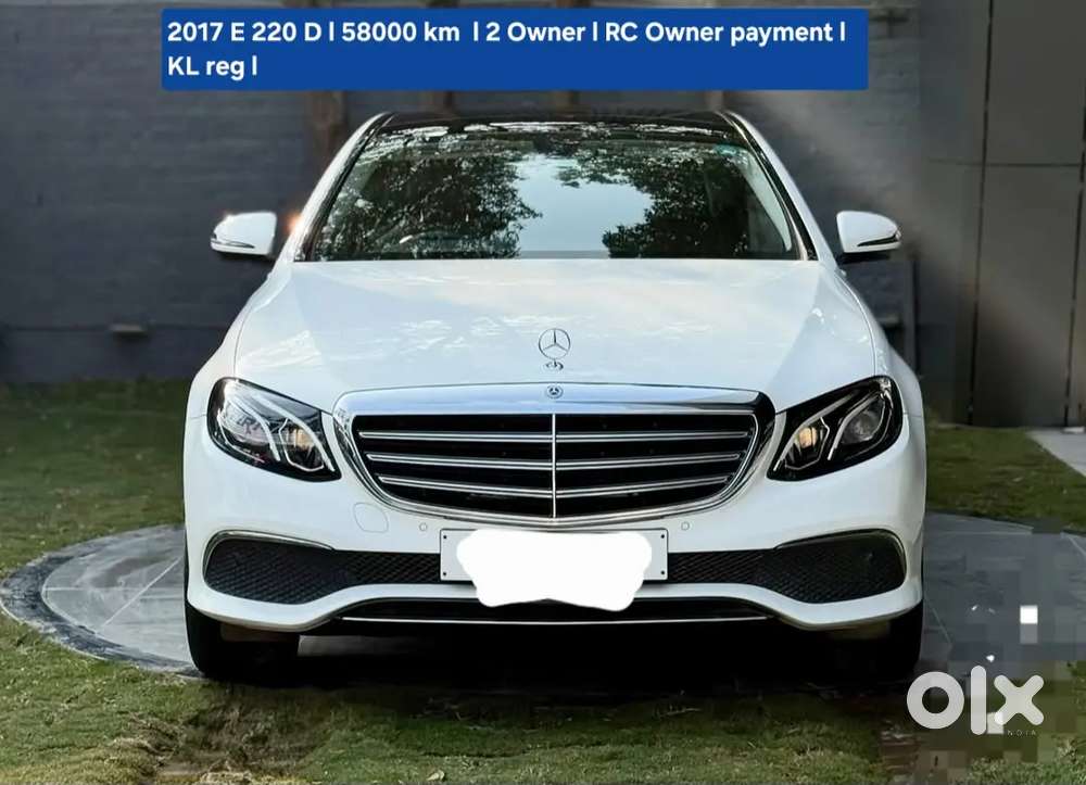 Dr Owner, Mercedes-benz E-class 2017 Diesel 58000 Km Well Maintained