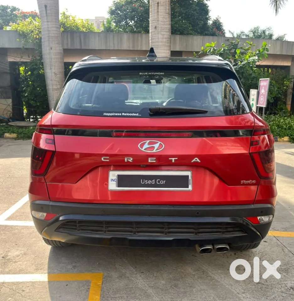 Hyundai Creta 1.4 SX (O) Turbo Petrol DCT Dual Tone, 2021, Petrol