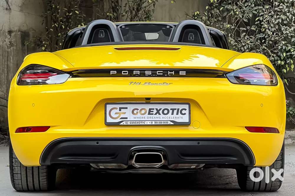 Porsche 718, 2018, Petrol