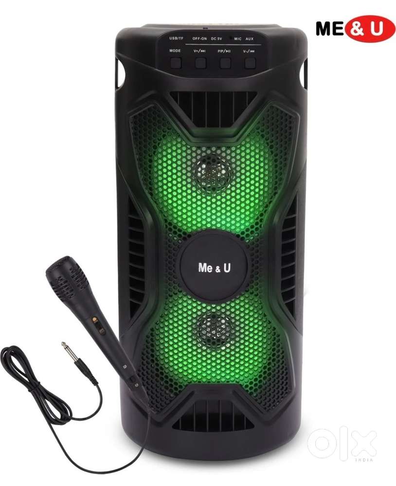 Me&U Rockstar 40w bluetooth speaker with mic.