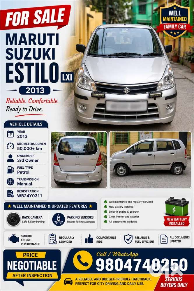 Maruti Suzuki Estilo Lxi 2013