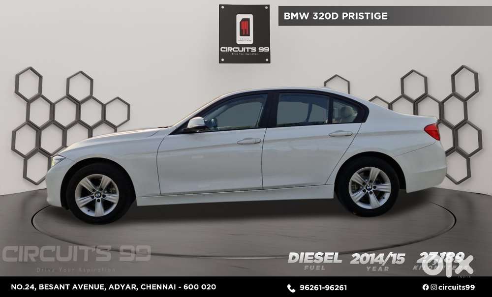 Bmw 3 Series 320d Sedan, 2014, Diesel