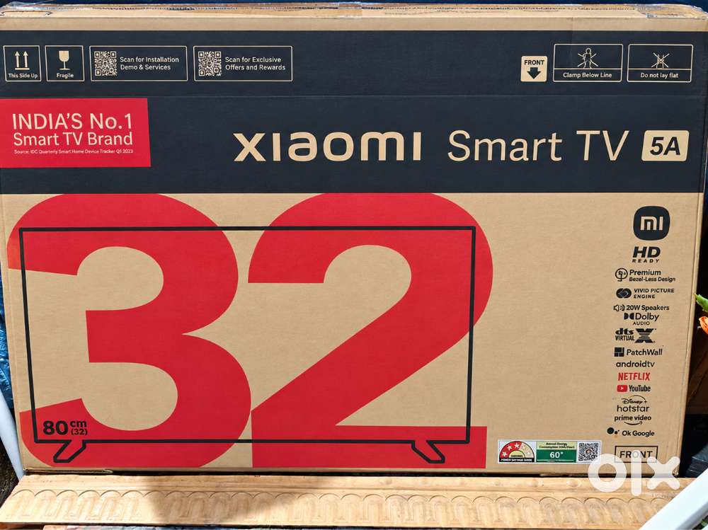 Unused Xiomi smart TV 5A HD 3 months old.. Like new condition