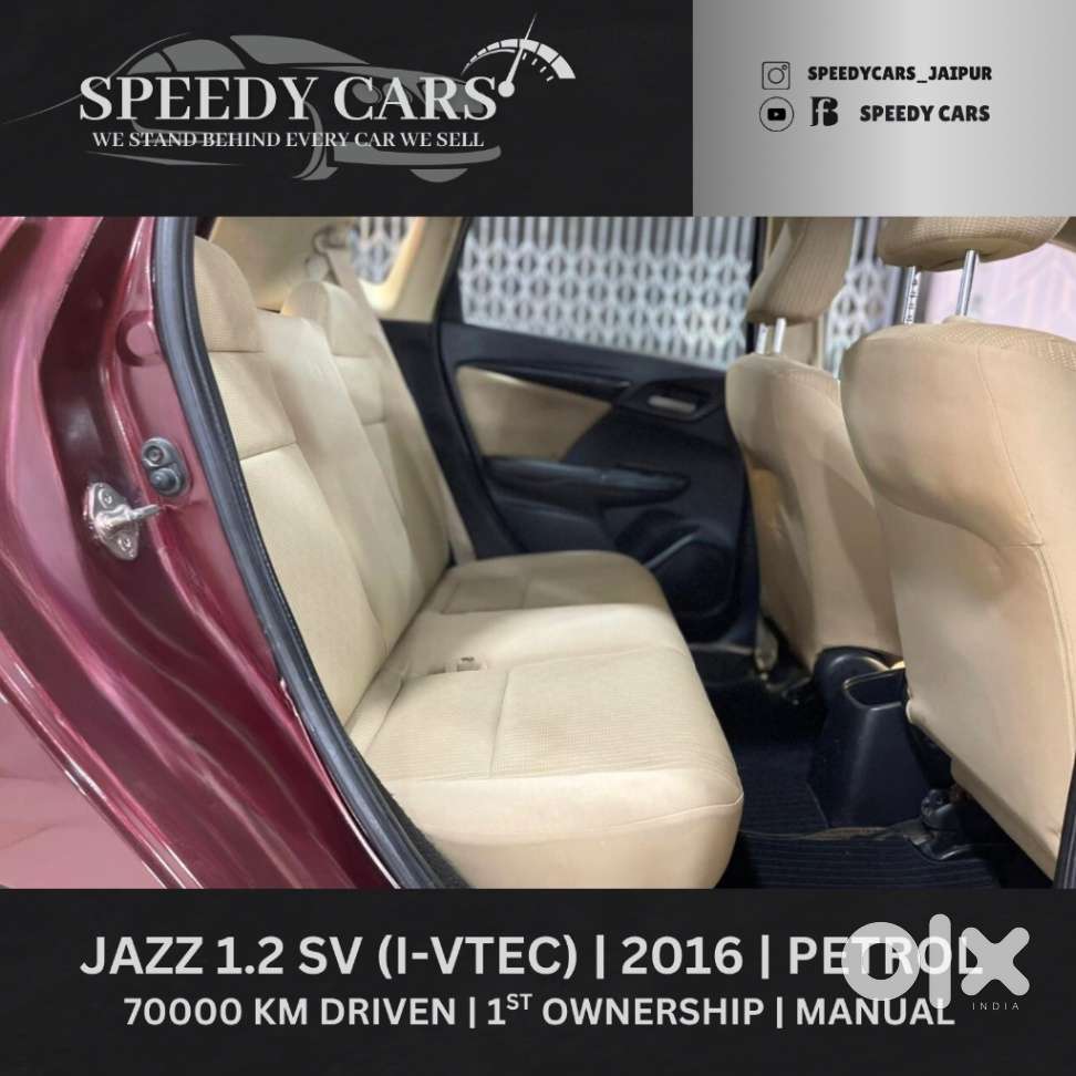 Honda Jazz 1.2 Sv I Vtec, 2016, Petrol