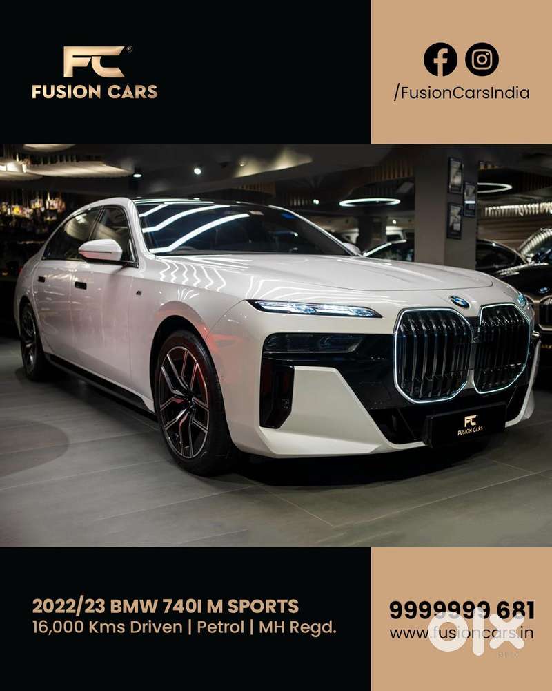 Bmw 7 Series 740i M Sport Petrol Automatic, 2023, Petrol
