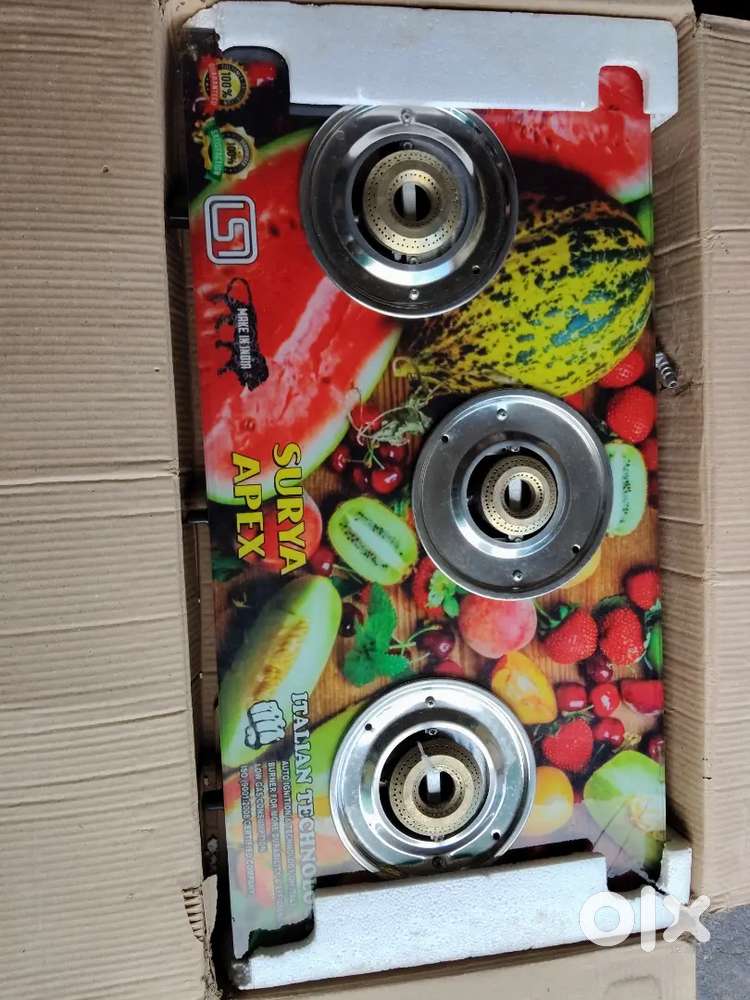 (SURYA APEX)KITCHEN GAS STOVE NO,SEALED ITEM
