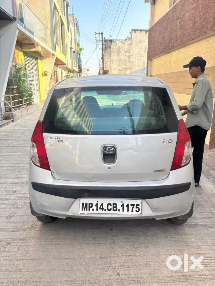 I10 2010 Model First Owner And Charo Tyre New