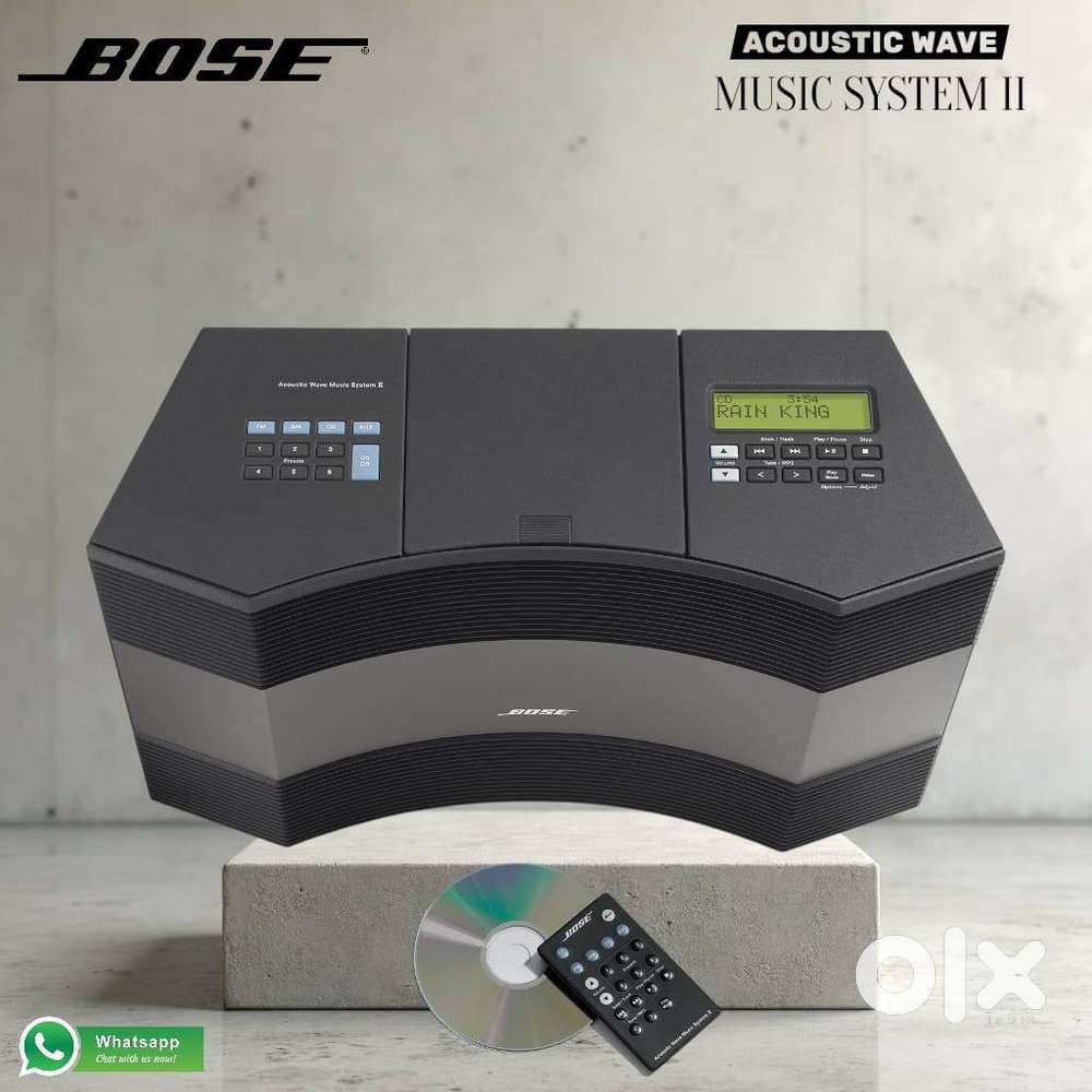 BOSE ACOUSTIC WAVE SYSTEM II - TVs, Video - Audio in undefined