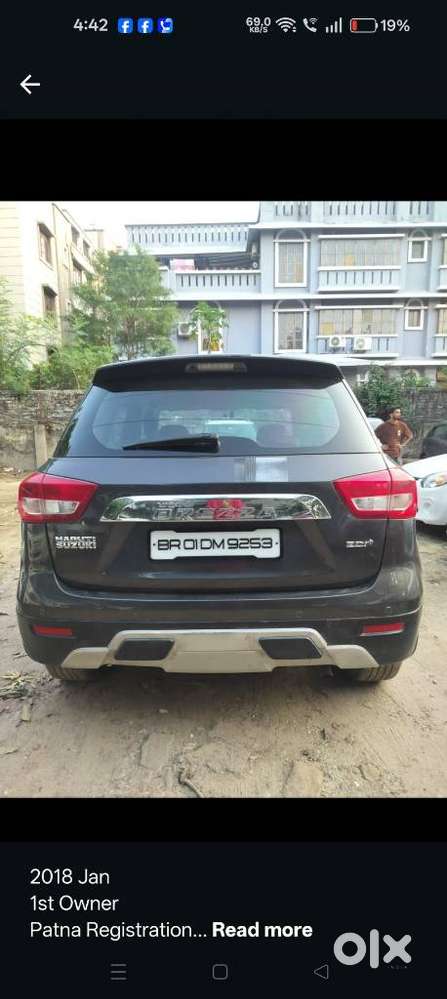 Maruti Suzuki Brezza Zdi Plus, 2018, Diesel