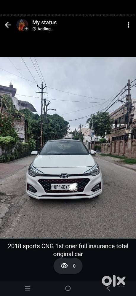 Hyundai I20 1.4 Sportz, 2018, Cng & Hybrids