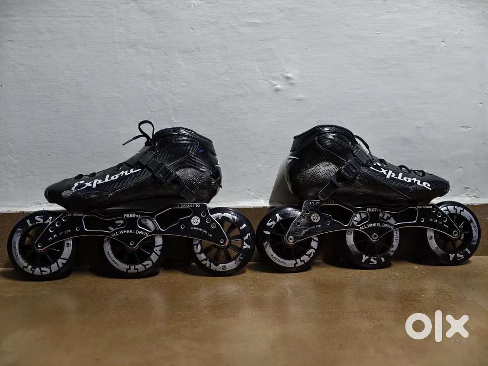 Luigino Race Spec Inline Skating Shoes UK 8 Size