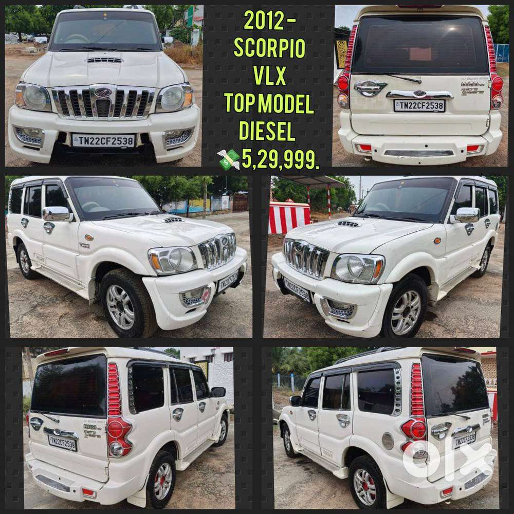 Mahindra Scorpio 2009-2014 Vlx 2wd Bsiv, 2012, Diesel