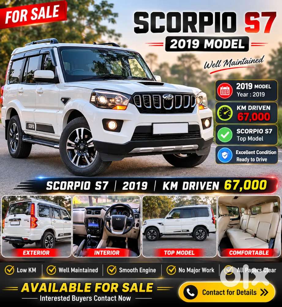 Mahindra Scorpio 2.2 2019
