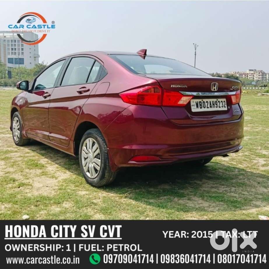 Honda City Sv Cvt, 2015, Petrol