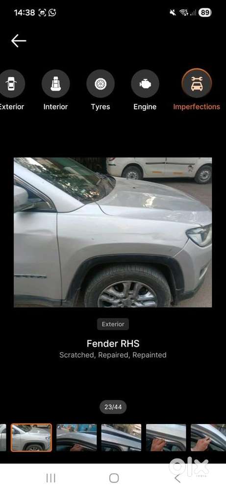 Jeep Compass 2018 Diesel 100800 Km Driven