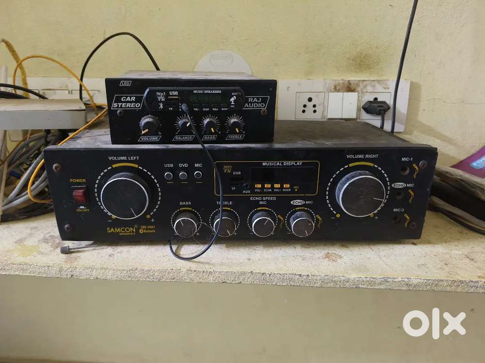 Subwoofer Box with amplifier
