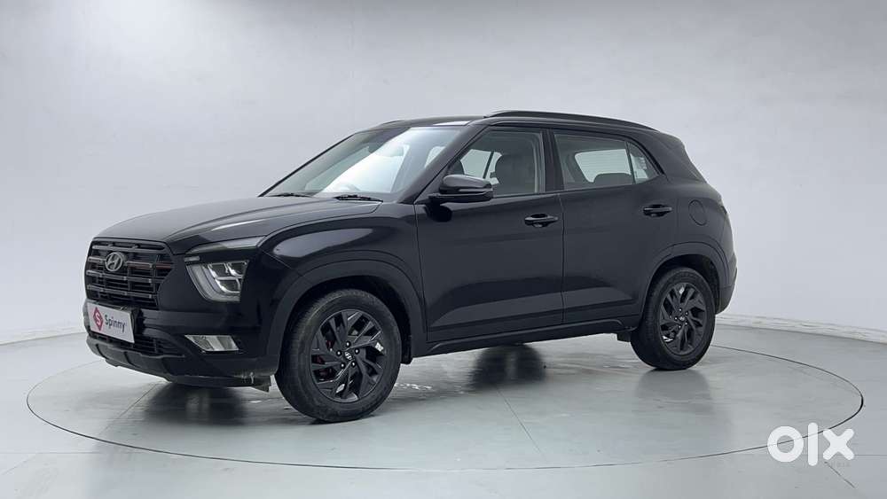 Hyundai Creta Sx (o) 1.5 Petrol Cvt Knight, 2022, Petrol