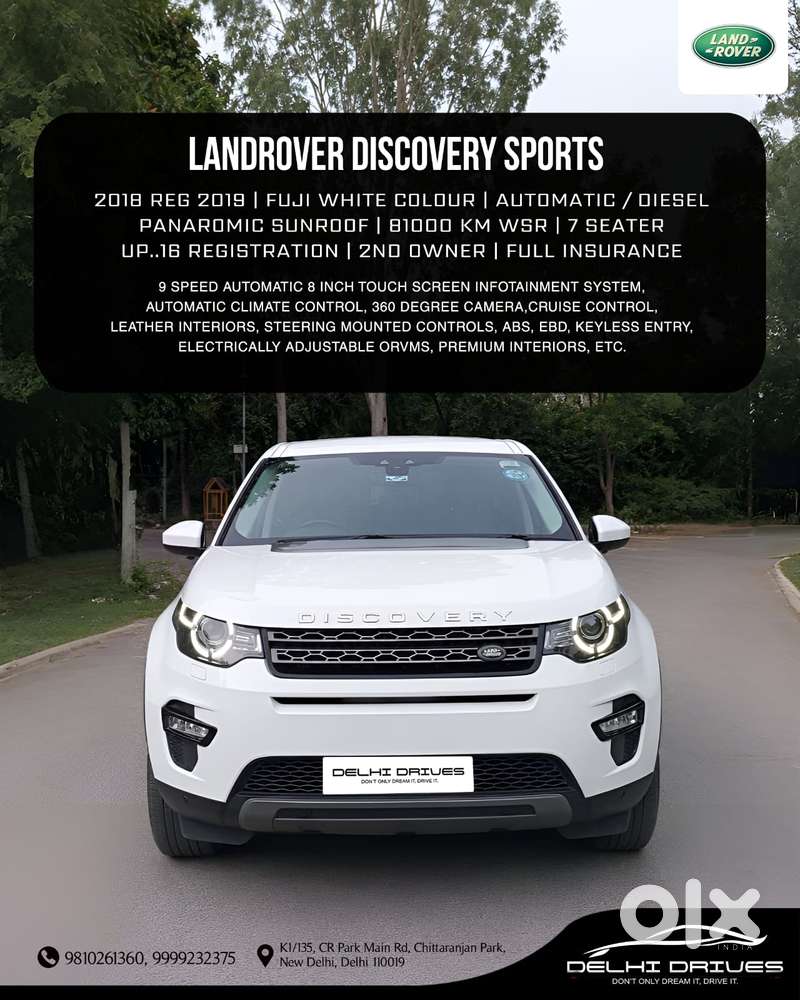 Land Rover Discovery Sport Hse 7-seater, 2019, Diesel