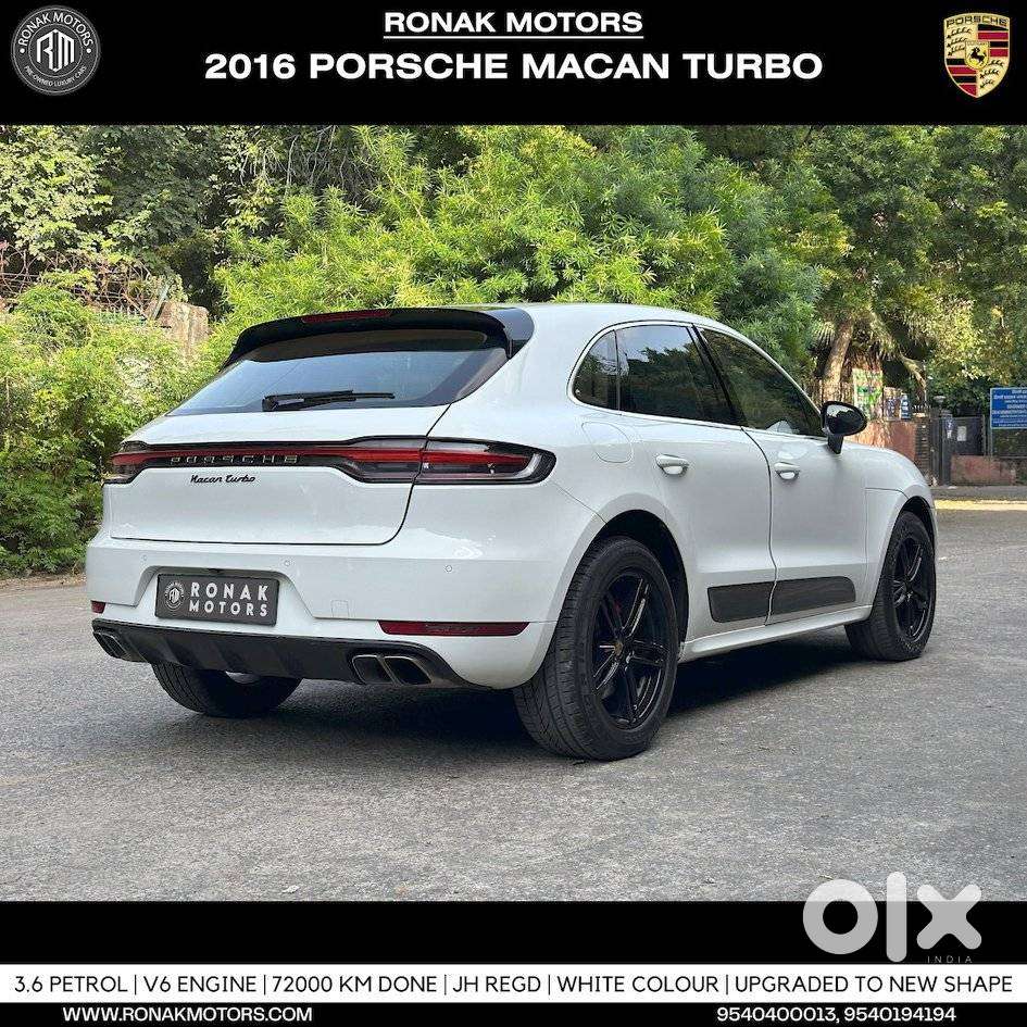 Porsche Macan Turbo, 2016, Petrol