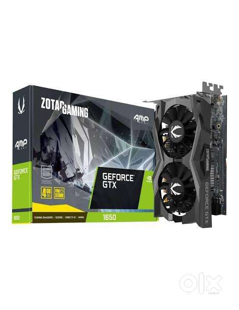 GTX 1650 4GB Graphics card