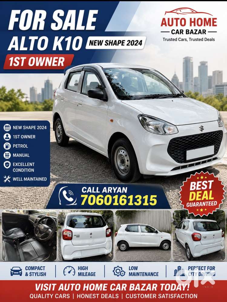Maruti Suzuki Alto K10 1.0 Std, 2024, Petrol