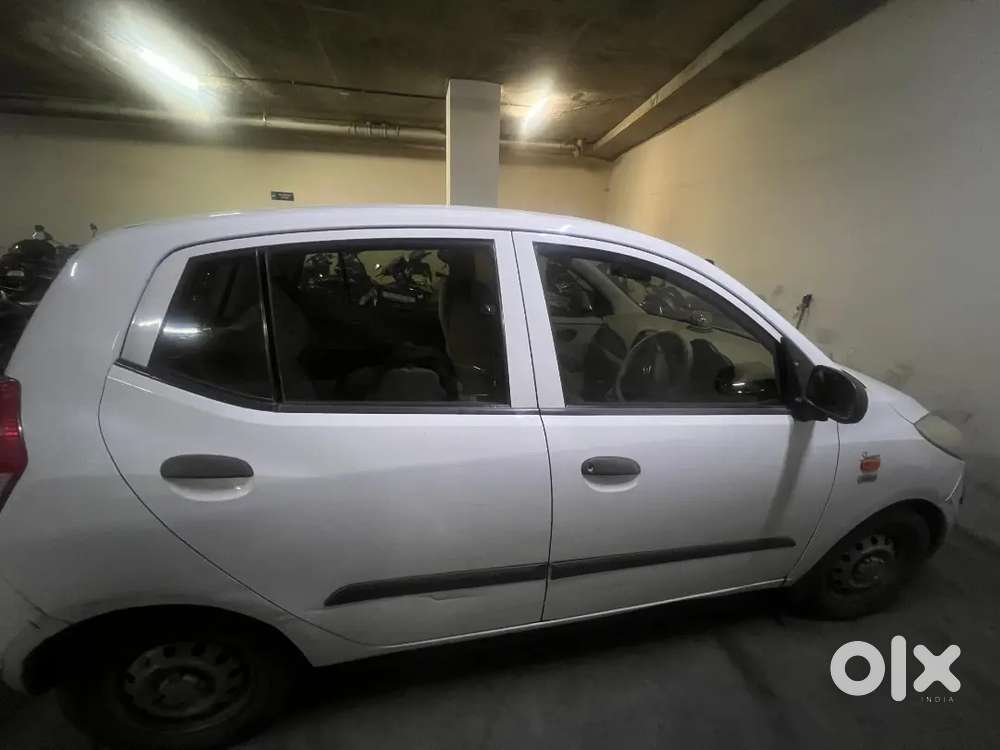 Hyundai I10 2010 Petrol Good Condition, White, Well Maintained